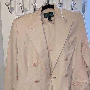 Ralph Lauren pink women suit
